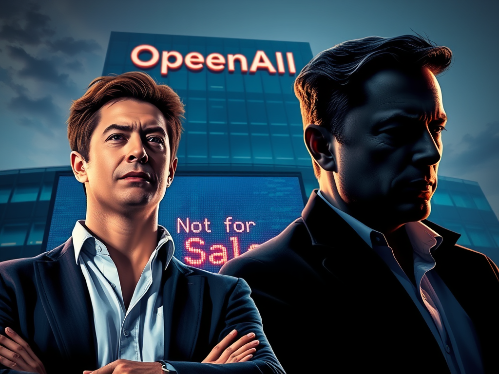 Sam Altman Responds to Elon Musk: «OpenAI Is Not for Sale»