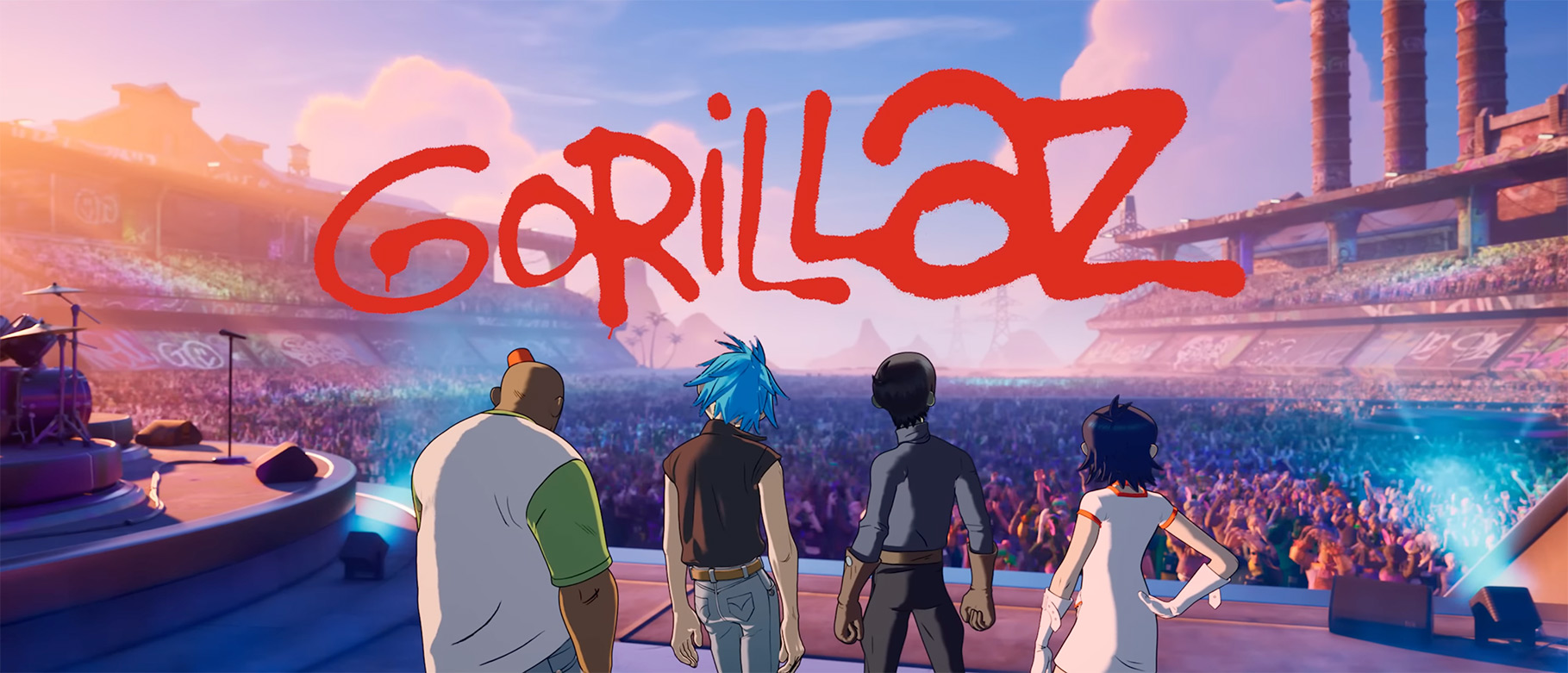 Fortnite Announces a Dream Collaboration: Gorillaz to Star in the Next Battle Pass Musical