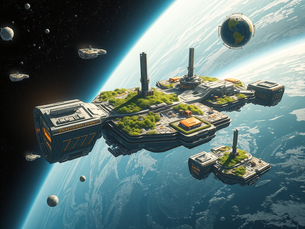 Jeff Bezos Envisions Life in Space Within 20 Years