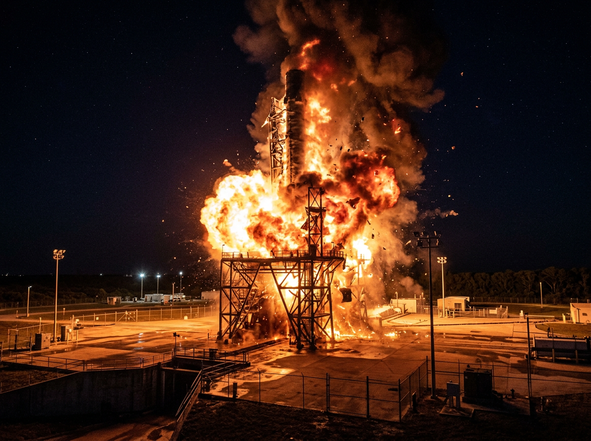 Blue Origin’s rocket explodes in a severe setback